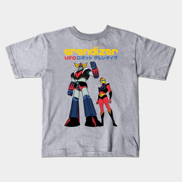 Grendizer - ufo robot Kids T-Shirt by redwane